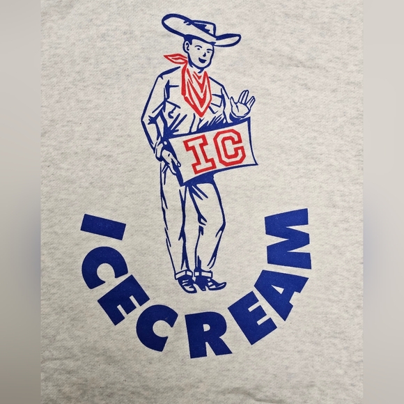 New Y2K Billionaire Boys Club Icecream Cowboy Zip Up Hoodie 2XL Pharrell BBC - Picture 11 of 13